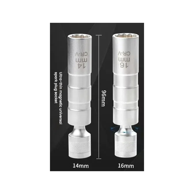 How do I determine whether a single-wrench universal spark plug socket is a good fit for a spark plug?