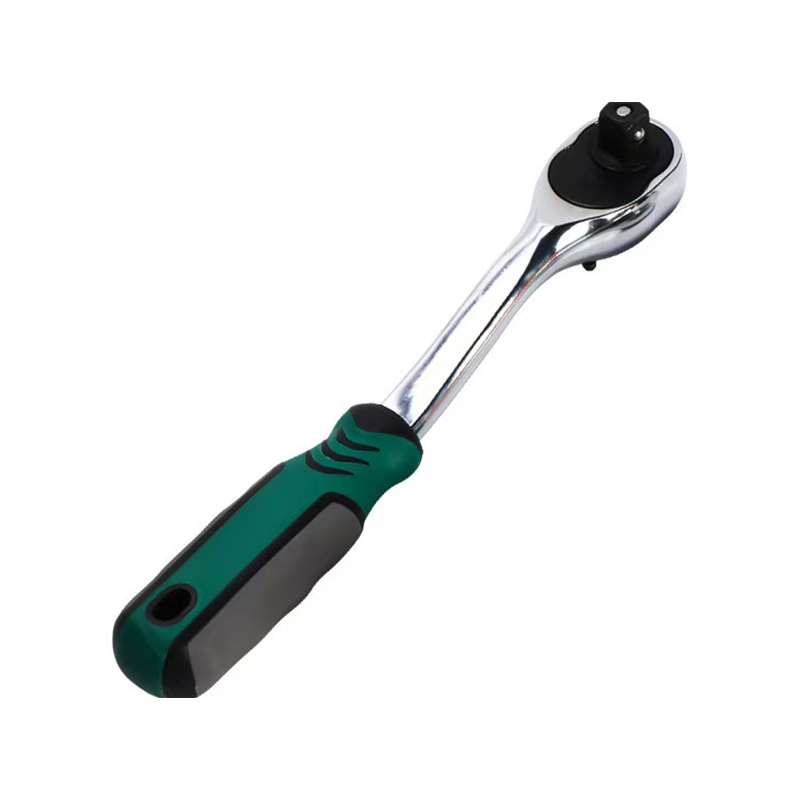 How does the ratchet wrench achieve fast, single-direction rotation and improve work efficiency?